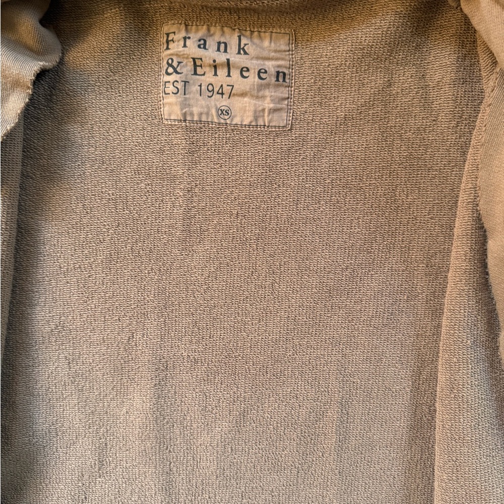 Frank & Eileen Mini Belfast Double-Breasted Frayed-Edge Pea Coat - Picture 6 of 7